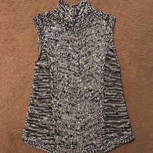 White House Black Market sleeveless sweater